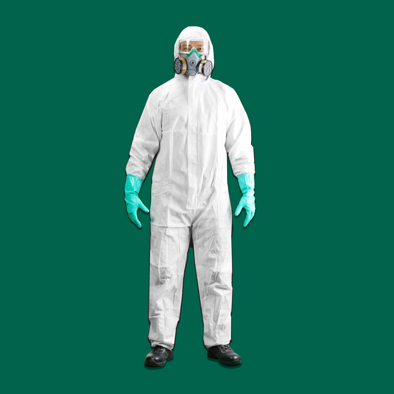 BF0110 世达PPE 透气膜防尘防静电防化服XL 1箱50件 1盒50件